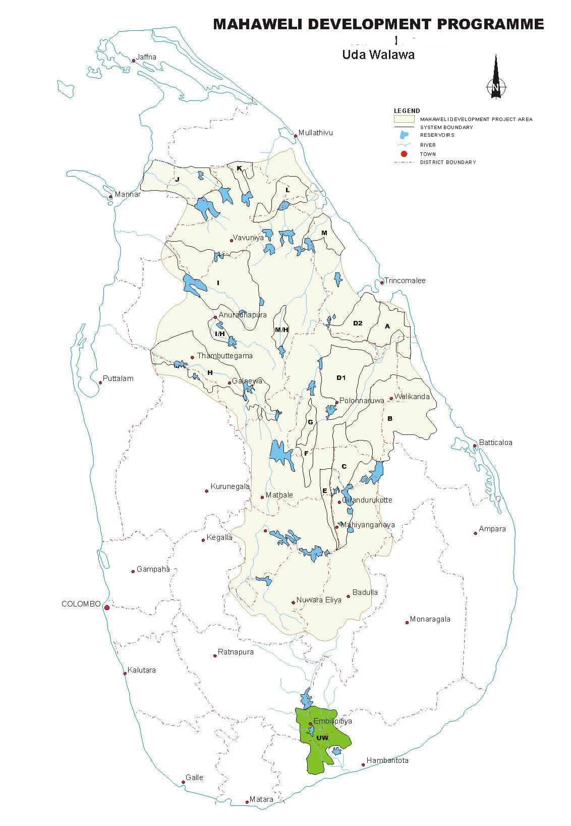 mapa czołgi w Sri Lance