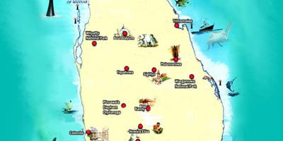 Mapa Jaffna Sri Lanka