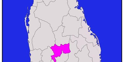 Kandy na Sri Lance mapie