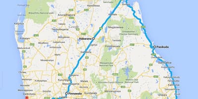 Sri Lanka, najlepsze plaże na mapie